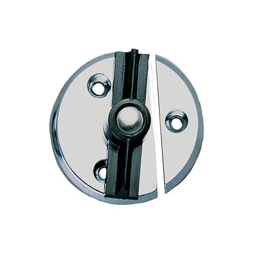 Seachoice Chrome Plated Zinc Door Button With Spring - 35951 - 50-35951F1