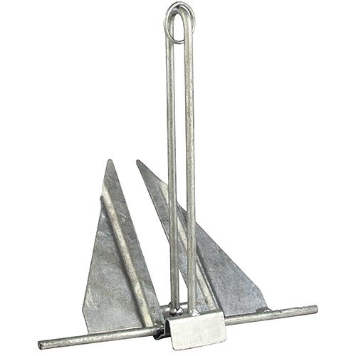 Seachoice 41600 Hot Dipped Galvanized Utility Anchor, Size 5E - 41600 - 50-41600F1