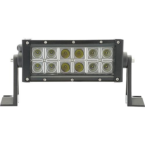 Seachoice 51701 Led Spot/Flood Light Bar, Black Housing, 12 Leds, 7.25