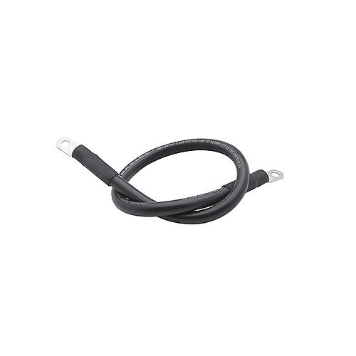 Seachoice 63001 Tinned Copper Battery Assembly, 2 Awg, Black, 2' - 63001 - 50-63001F1