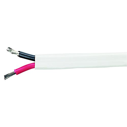Seachoice 63183 Tinned Copper Standard Duplex Cable - 14-Ga., 250' - 14/2 White Flat-Rb-250 - 50-63183F1