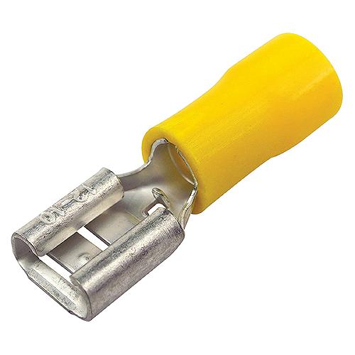 Seachoice Vinyl Insulated Quick Disconnects, Female - 50-67841 - 50-67841F1