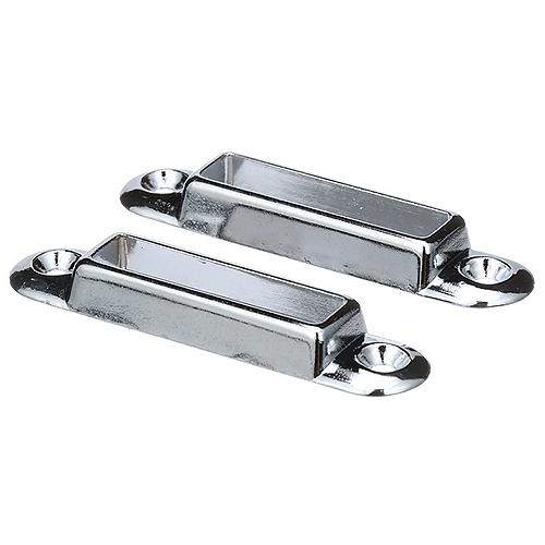 Seachoice Boat Cover Support Sockets, Chrome Plated Zinc, Set Of 2 - 78011 - 50-78011F1
