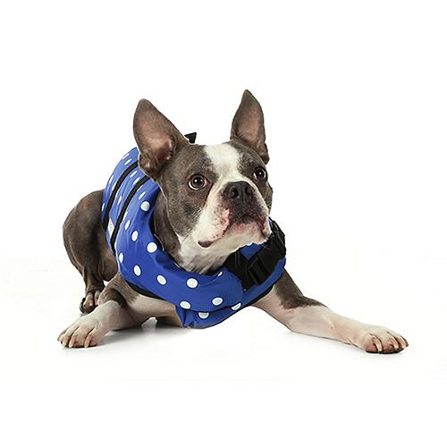 Seachoice 86260 Dog Life Vest - Blue Polka Dot, Xxs - Dv-Xxs-86260 - 50-86260F1