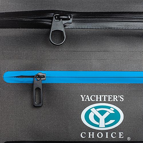 Yachter'S Choice 50052 Soft Cooler 35 Can Capacity / Shoulder Strap, Grey/Blue - 505-50051 - 505-50051F1