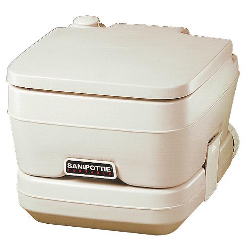Dometic 2.5 Gallon Sanipottie 964Msd Portable Toilet With Mounting Brackets And 1.5
