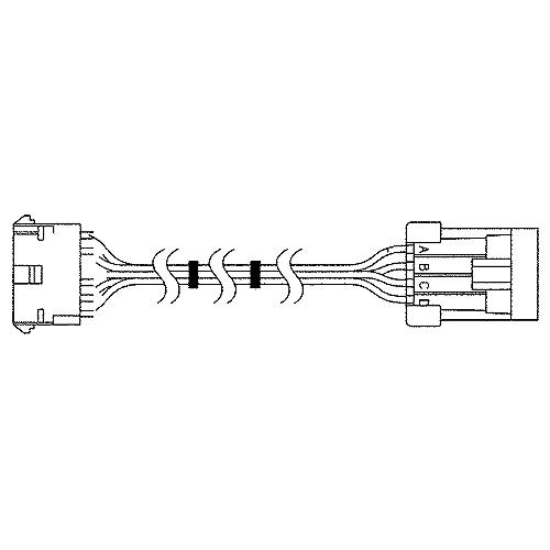 Onan 338348902 Remote Harness For Gasoline & Lp Vapor Generators, 30' - 338-3489-02 - 515-338348902F1