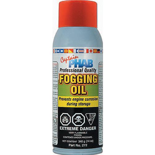 Captain Phab 272 Fogging Oil, 340G, Case/12 - 272 - 583-272F1