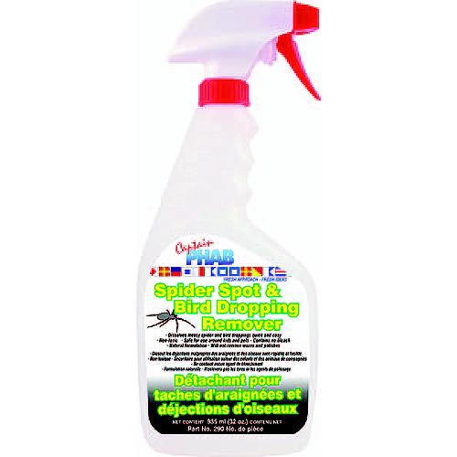 Captain Phab 290 Spider Spot & Bird Dropping Remover, 935Ml, Case/12 - 290 - 583-290F1