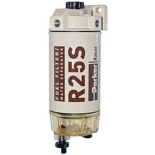 Racor 2 Micron Diesel Spin-On Fuel/Water Seperator, 45 Gph - 245R2 - 62-245R2F1