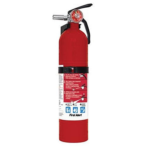 First Alert Fe1A10Goa Multi-Purpose Dry Chemical Fire Extinguisher, Red, 1A-10B:C - Fe1A10Goa - 631-Fe1A10Goaf1