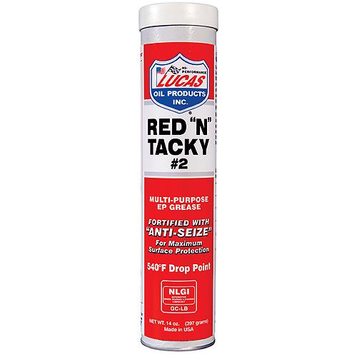 Dexter 08811008R Lucas Red 'N' Tacky Grease, 14 Oz. Tube - 088-11008R - 641-08811008Rf1
