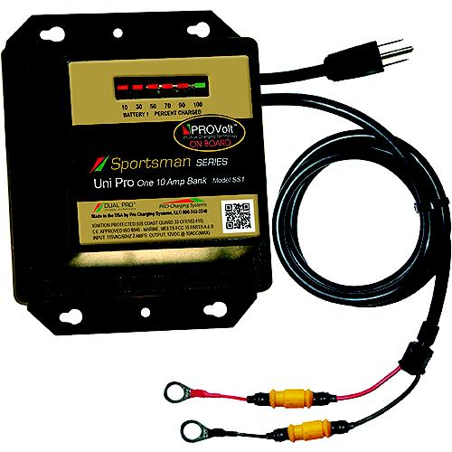 Dual Pro Ss1Auto Sportsman Series Autoprofile Battery Charger, 10A, 1 Bank - Ss1Auto - 652-Ss1Autof1