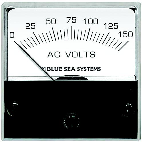 Blue Sea Systems 8244 Ac Voltmeter - 0 To 150V Ac - 8244-Bss - 661-8244F1