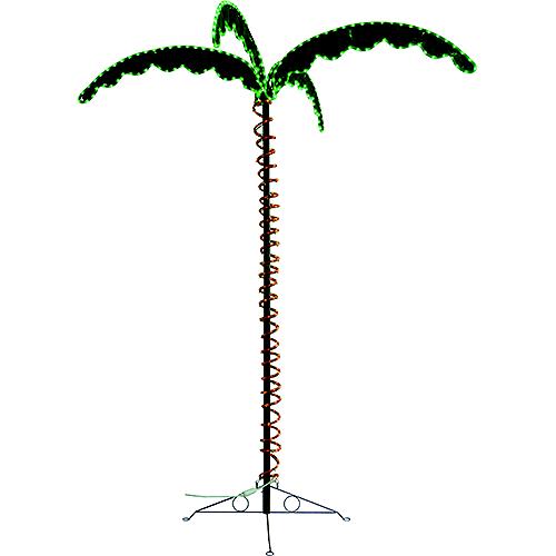 Green Longlife Led Palm Tree, 7' - 8080104 - 672-8080104F1