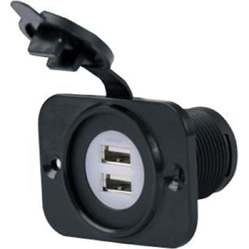 Marinco 12Vdusb Sealink Deluxe Dual Usb Charger Receptacle 12-24V - 12Vdusb - 69-12Vdusbf1