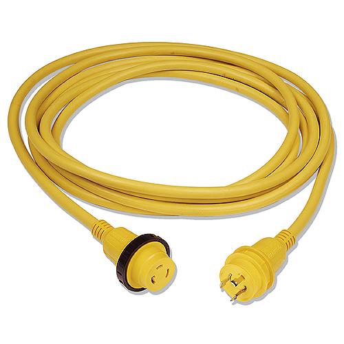 Marinco 199117 30A/125V Powercord Plus® Shorepower Cordset W/Led, 25' Yellow - 199117 - 69-199117F1