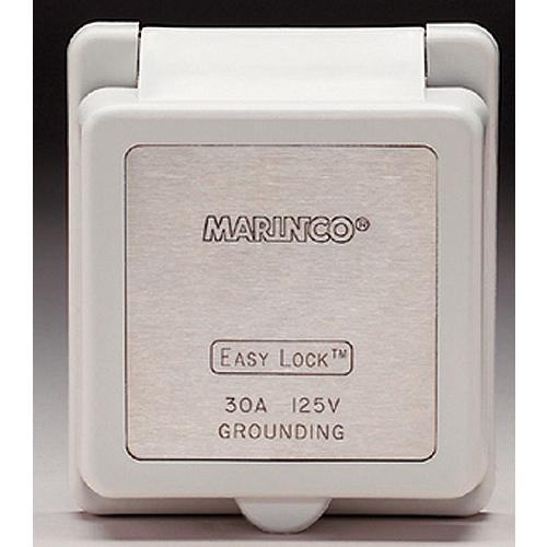 Marinco Replacement Cap And Bezel Only For 301El-B Power Inlet - 301Elcb - 69-301Elcbf1