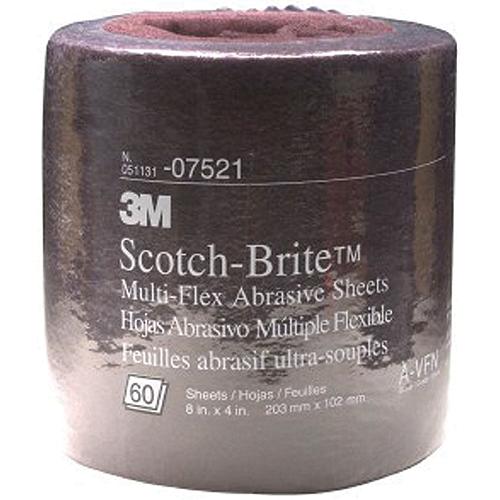 Scotch-Brite™ Multi Flex Abrasive Sheet Roll - 7521 - 71-07521F1