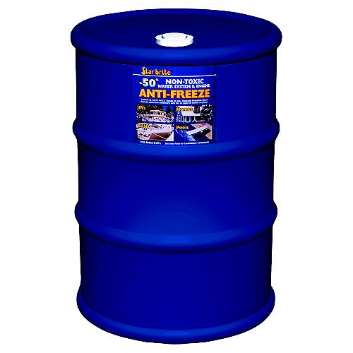 Starbrite 314G55 -50°F Non-Toxic Premium Antifreeze, 55 Gal Drum - 314G55 - 74-314G55F1
