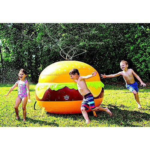 Big Mouth Bmys0041 Yard Sprinkler, Cheeseburger - Bmys-0041 - 741-Bmys0041F1