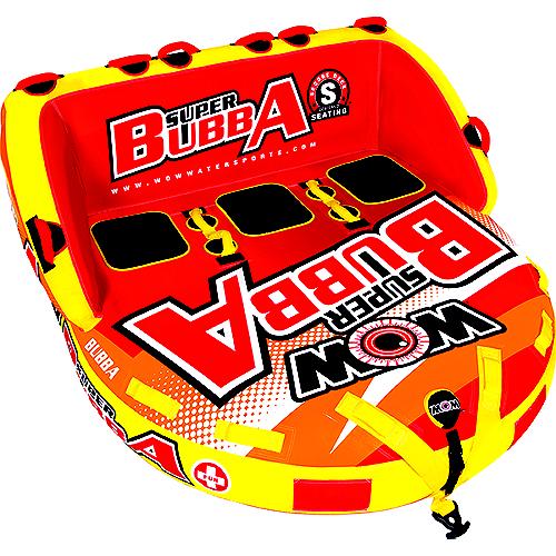 Wow Bubba Hi-Vis Towable, 1-3 Riders - 17-1060 - 742-171060F1