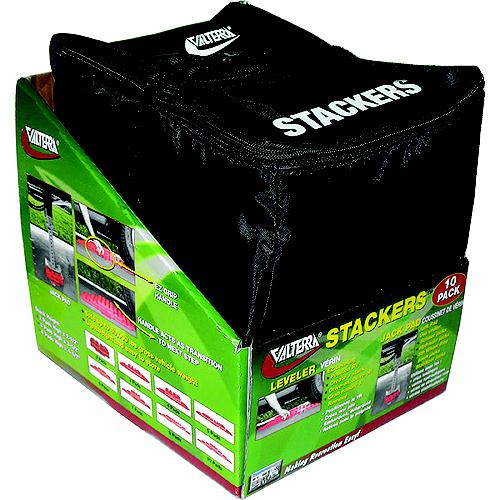 Valterra A10-0920 Multi Use Rv Stackers Leveler & Jack Pads, 10/Pk W/Bag - A10-0920 - 800-A100920F1