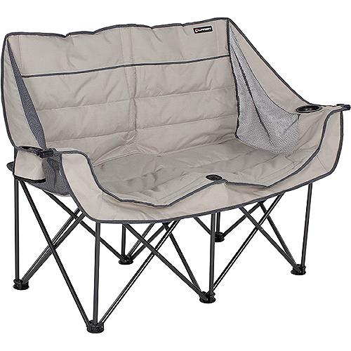 Lippert 2021128647 Campfire Folding Loveseat, Sand - 2021128647 - 804-2021128647F1