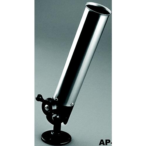 Angler'S Pal 950700 Stainless Steel Tube With Black Anodized Aluminum Rod Holder, 7-3/4