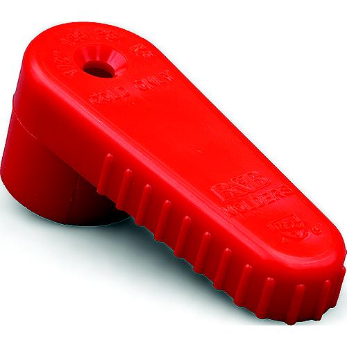 B And B Molders 94237 Replacement Handle For Water Diverter, Hot Water, Red - 94237 - 865-94237F1