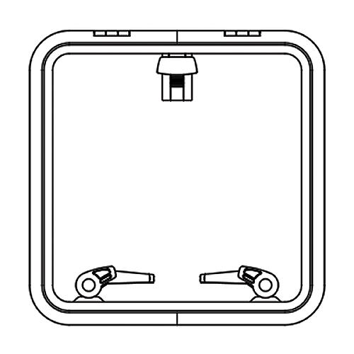 Lewmar Low Profile Rectangular Hatch, Size 60 - 39960030 - 239-39960030F1