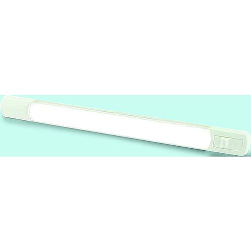 Hella 958121011 Led Surface Mt. Strip Lamps W/Switch, White/Blue - 958121011 - 265-958121011F1
