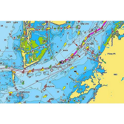 Garmin 010C129120 Navionics+™ Chart, U.S. East - 010-C1291-20 - 322-010C129120F1