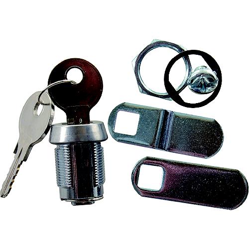 Jr Products Deluxe Compartment Door Key Lock, 7/8