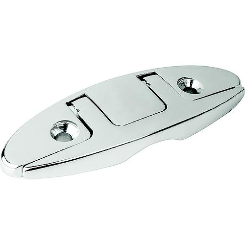Seadog 0411251 Oval Folding Cleat, Polished Ss - 041125-1 - 354-0411251F1