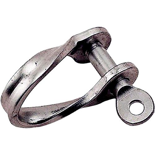 Sea-Dog 140178 Twisted Stainless Steel D-Shackle, 5/16