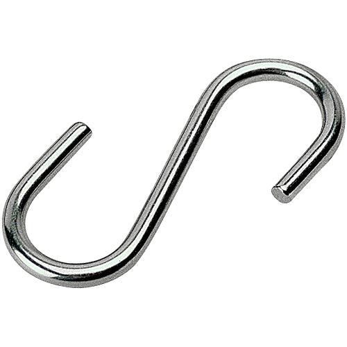 Sea-Dog 198105 S-Hook - Plated Steel, 3/16