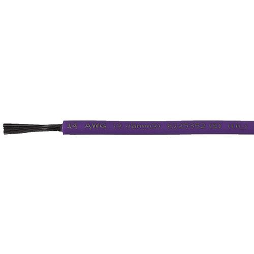Cobra Wire A1016T14100Ft Primary Tinned Copper Wire, 16 Awg, 100', Purple - A1016T14100Ft - 446-A1016T14100Ftf1