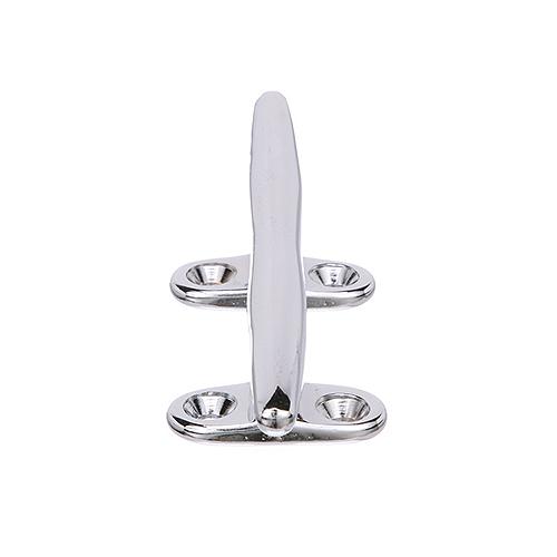 Seachoice Chrome Plated Polished Cast Brass Hollow Base Yacht Cleat - 30311 - 50-30311F1