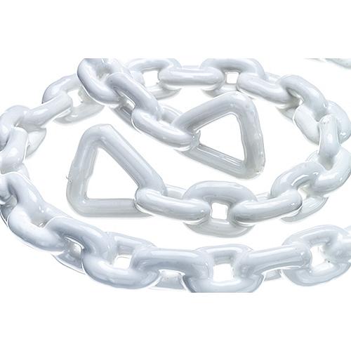Seachoice White Pvc Coated Galvanized Anchor Lead Chain 5/16