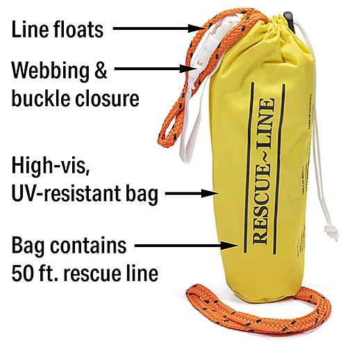 Seachoice 45441 Rescue Line Throw Bag - 45441 - 50-45441F1