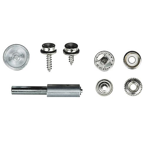 Seachoice 144-Piece Canvas Snap Kit With Tool, For Boat Covers And Tonneau Covers - Rp-Kp7262Sc - 50-59444F1