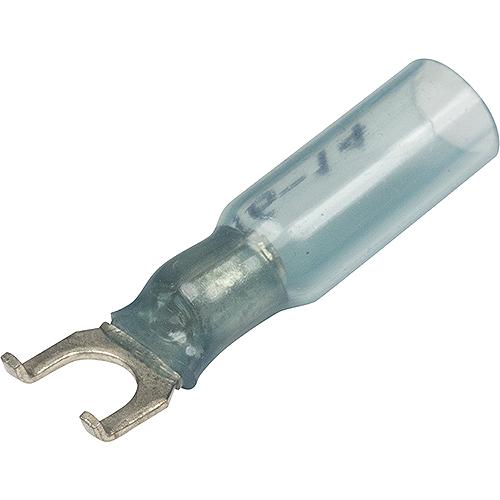 Seachoice 64057 3-To-1 Heat Shrink Spade Terminal - 16-14 Ga., #10 Stud, 25/Bag - 64057 - 50-64057F1