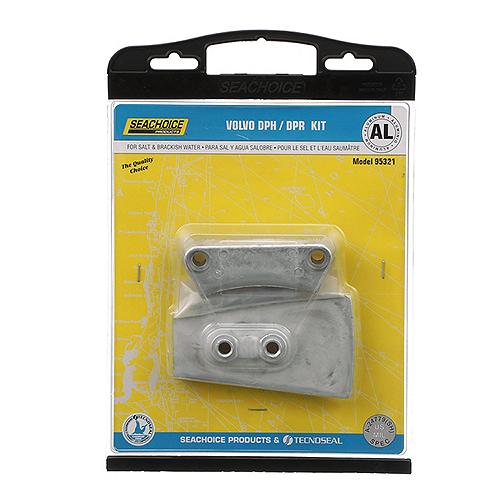 Seachoice 95321 Aluminum Anode Kit For Volvo - 50-95321 - 50-95321F1
