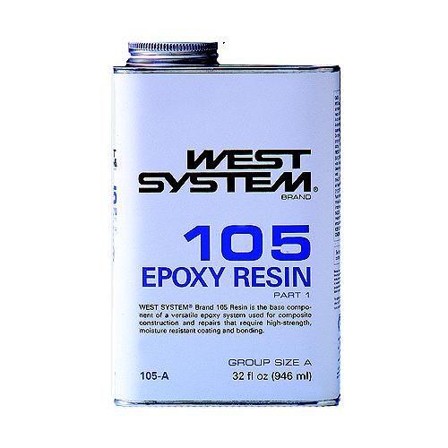 West System C105A Resin - 946 Ml (32 Oz.) - C-105-A - 655-C105Af1