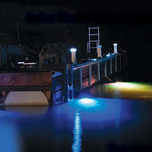 Dock Edge De96283F Solar Underwater Dock Light Set, 3/Pk - De96283F - 686-De96283Ff1