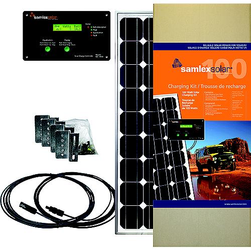 Samlexsolar Srv-100-30A 100W Solar Charging Kit - Srv-100-30A - 705-Srv10030Af1