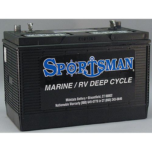 Sportsman Deep Cycle Battery 130 Amp Deep Cycle Battery , 12V - Dc31 - 819-Dc31F1