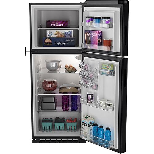 Ge Profile Ppv10R5Yrss Top-Freezer Refrigerator, Dc, Stainless Glass, 10 Cu.Ft. - Ppv10R5Yrss - 976-Ppv10R5Yrssf1