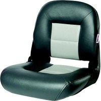 Tempress 54675 Navistyle™ Low-Back Boat Seat, Charcoal/Grey - 54675 - 107-54675F1
